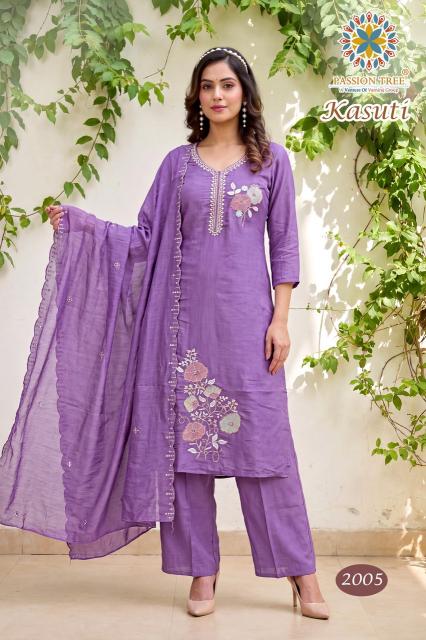 Passion tree kasuti vol-2 kurti palazzo set wholesale